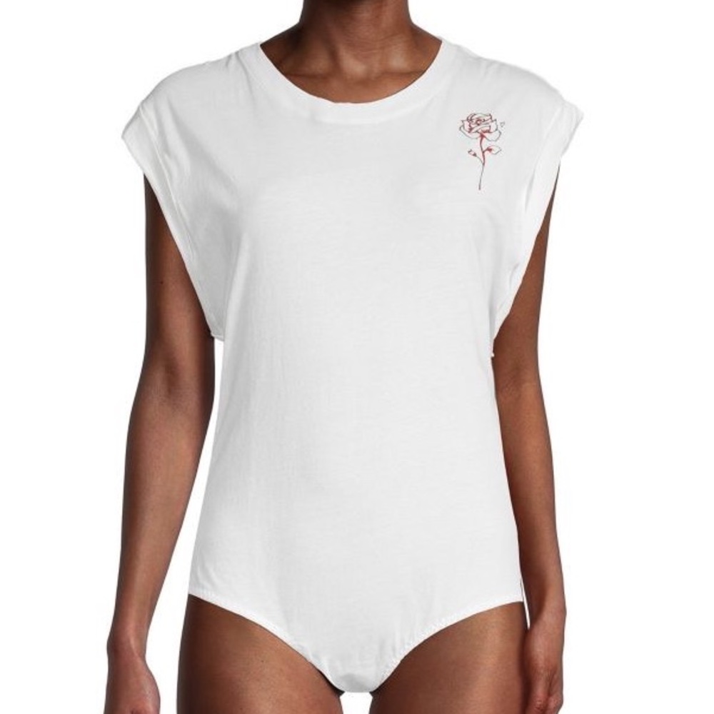 Free People Go-To Graphic Bodysuit